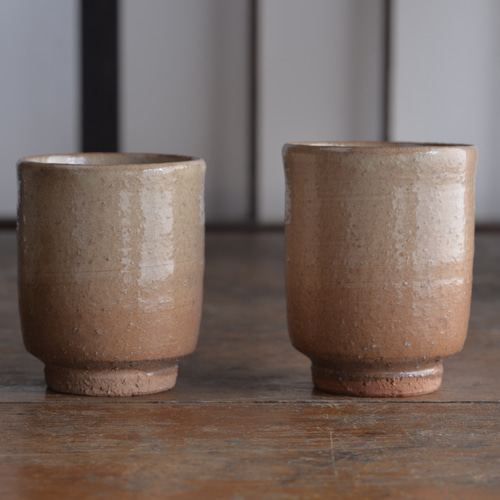 萩焼 夫婦湯呑 湯呑み 牧野窯 通販 17442660｜Creema(クリーマ)