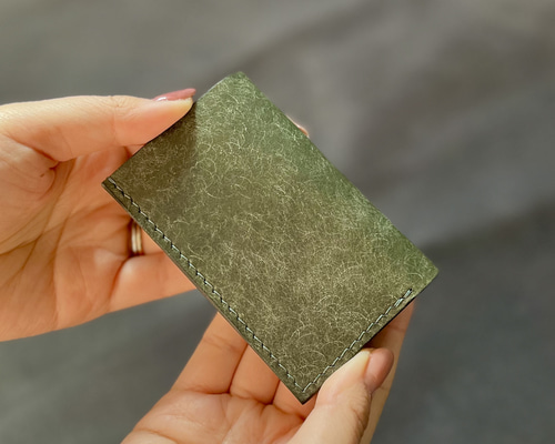 イタリアンレザー マルゴー シングルバックルブレスレット グリーン