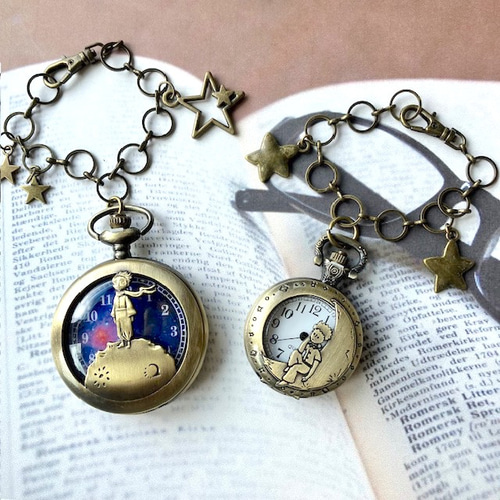 星の王子様「バックチャームウォッチ」 星の王子様「バックチャームウォッチ」 (星の王子さま正規