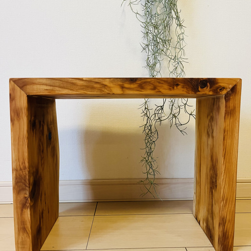 花台　観葉植物　ローテーブル  一位 花台 観葉植物 ローテーブル 棚・シェルフ・ラック あっきーお工房