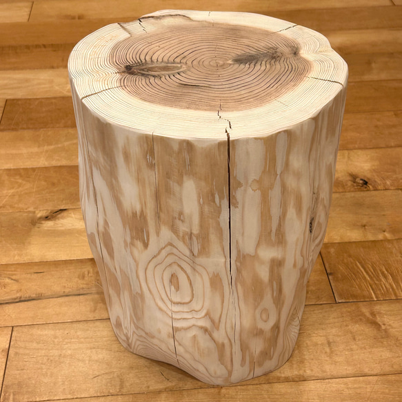 Sugi  Wood  Stool  No.620 2枚目の画像