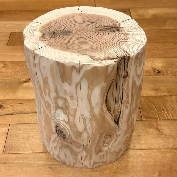 Sugi  Wood  Stool  No.620 1枚目の画像