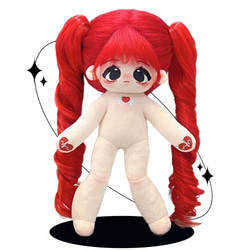 長い脚 30cm 着せ替えぬいぐるみ 無属性 女の子 リリス 着せ替え人形 綿人形 コットンドール キャラクターぬいぐる 5枚目の画像