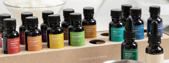 限定2名様！！Candleworks　固形染料　28色　&　液体染料　16色 2枚目の画像