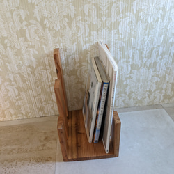 木製 ファイルボックス 無垢材 2枚目の画像