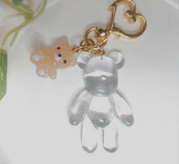 K*i様 キティ　チャーム　くまさん ハローキティ×クマタン ぬいぐるみチャーム【KMT-KI-004KTY-KMT