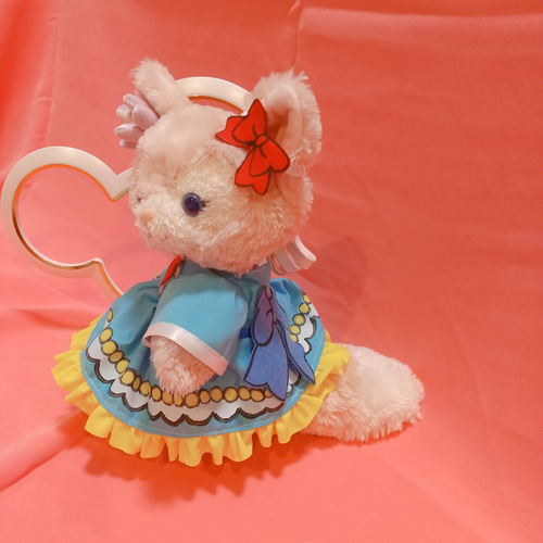 リーナベルショルダーバッグサイズのコスチューム ぬいぐるみ Hauoli