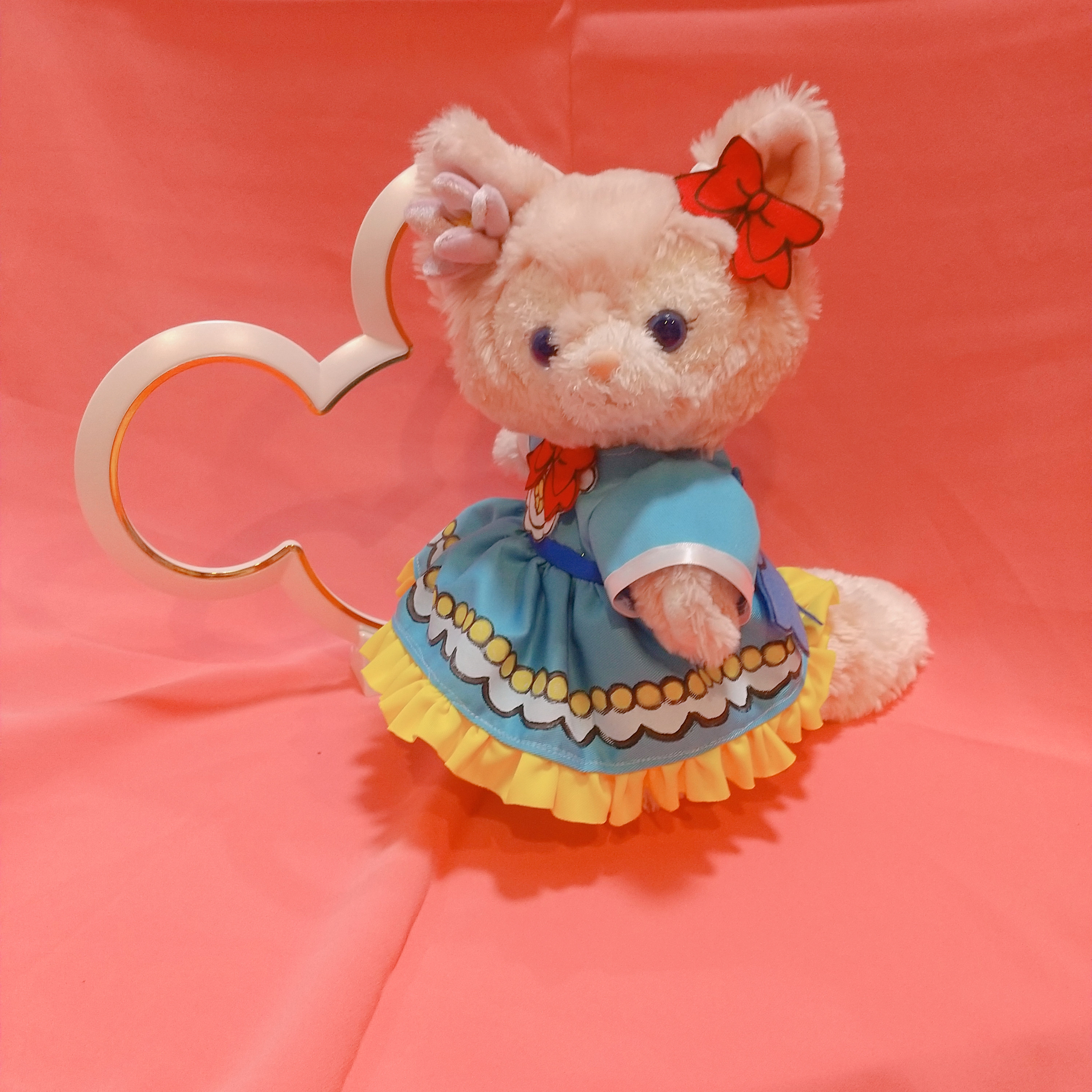 リーナベルショルダーバッグサイズのコスチューム ぬいぐるみ