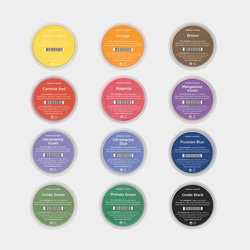 Candleworks  Pigment Powder 12 Color Set　石膏や化粧品用色材 3枚目の画像