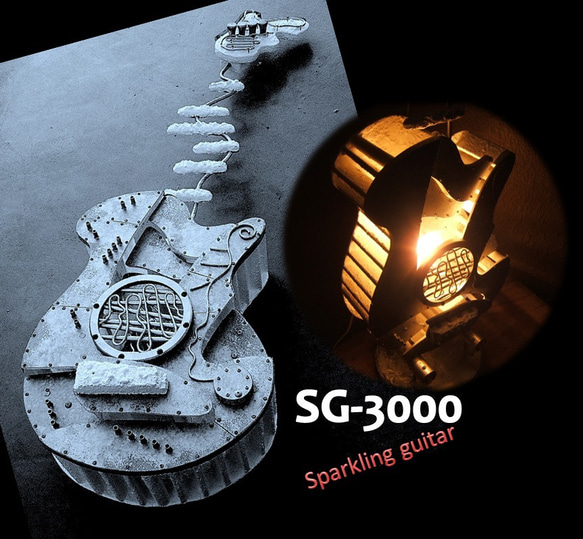 ★オーダー作品です★SG3000(ギター型灯器) 1枚目の画像