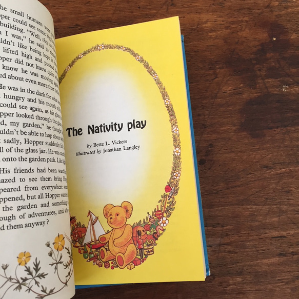 ヴィンテージブック　the yellow book of bedtime stories 児童書　古本　LONDON 　 7枚目の画像
