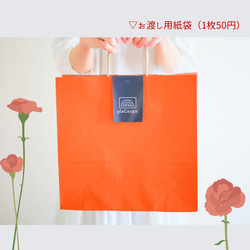 ほんのりミントグリーンのチェック×バンブーハンドル  M　2WAYプラカゴバッグ　母の日 18枚目の画像