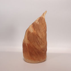 木彫刻 アート 『 筍 』たけのこ　一刀彫　 桐　モモ　ハンドメイド 5枚目の画像