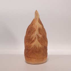 木彫刻 アート 『 筍 』たけのこ　一刀彫　 桐　モモ　ハンドメイド 4枚目の画像