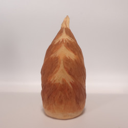 木彫刻 アート 『 筍 』たけのこ　一刀彫　 桐　モモ　ハンドメイド 3枚目の画像
