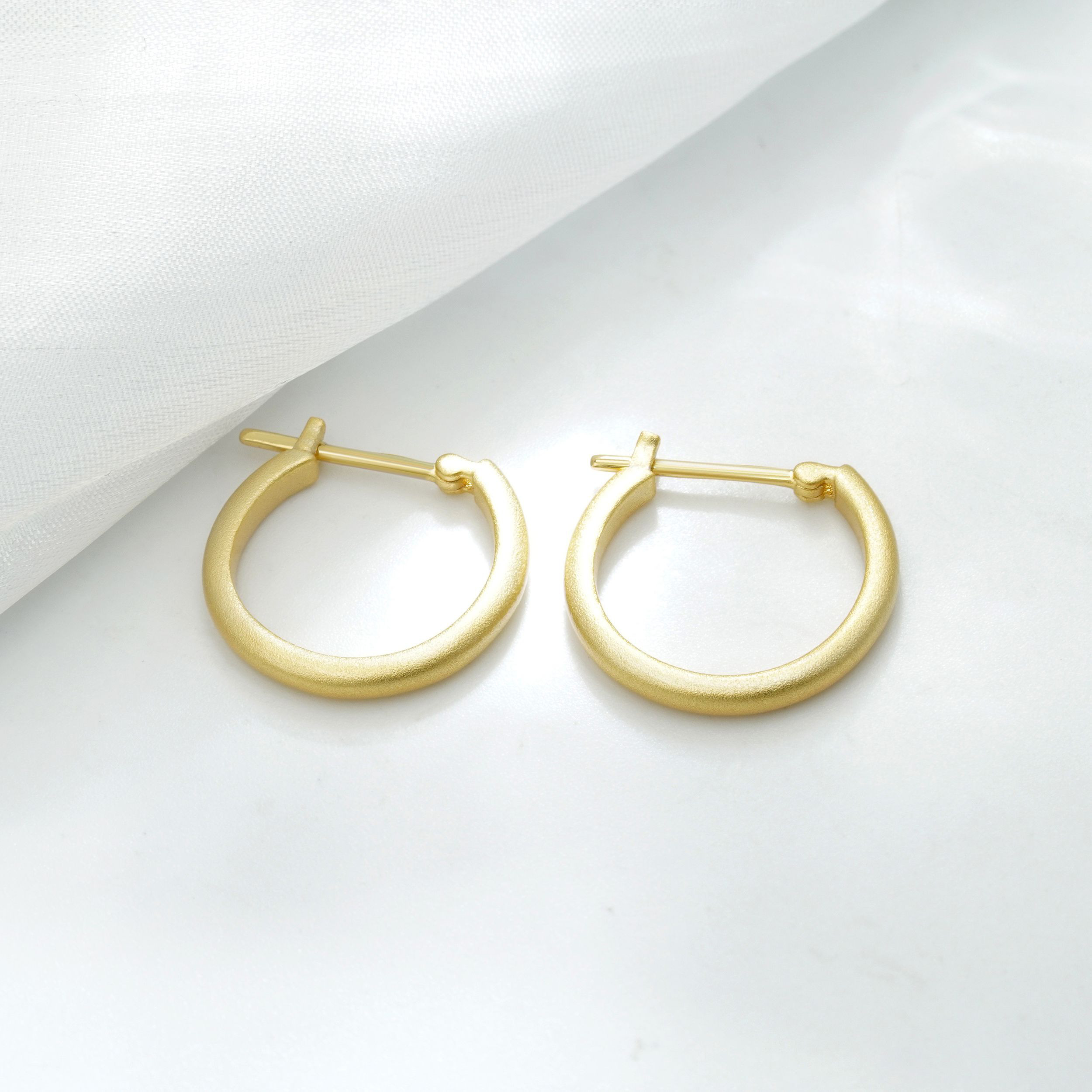 シンプルフープピアス 即発送可 20231223-99