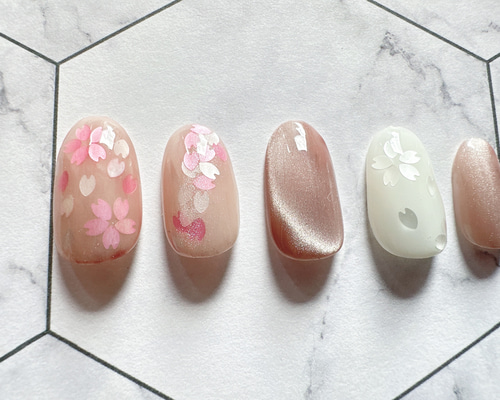 ネイルチップ・付け爪 rose Rose Flash