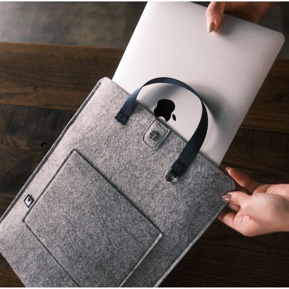 ラップトップバッグ スリムでスマ－トなノートパソコンケ－ス 厚さ3mm