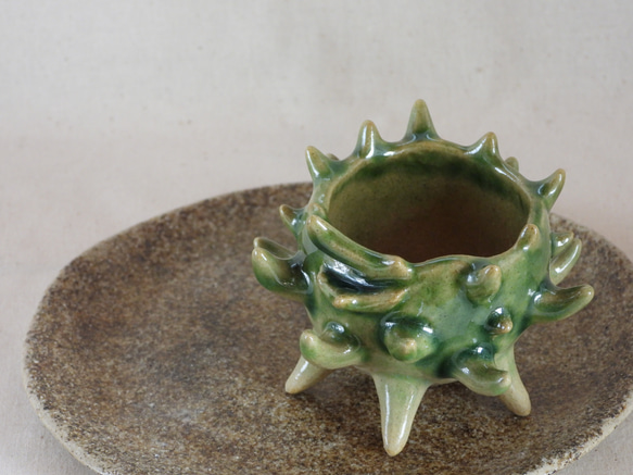 棘棘G陶製植木鉢 10枚目の画像