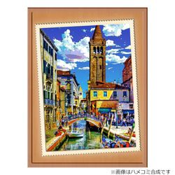 【選べる3枚組ポストカード】イタリア ヴェネツィアのサン・バルナバ橋【作品No.584】 2枚目の画像