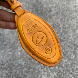 McLaren Wax leather レザーキースーツ キーケース 革製品 スマートキーケース 名入れ 第5張的照片