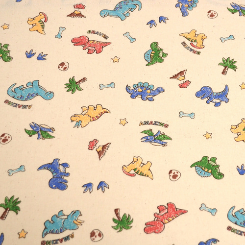 【order】ランチョンマット　恐竜　カラフル　入園入学　オーダー　名入れ order】ランチョンマット 恐竜 カラフル 入園入学 オーダー 名入れ