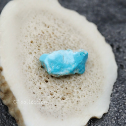 1,8ct Blue Gem Turquoise ブルージェムターコイズ ラフ BG-25 原石 ナチュラル 材料 4枚目の画像