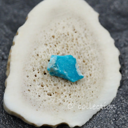 1,38ct Blue Gem Turquoise ブルージェムターコイズ ラフ BG-27 原石 ナチュラル 材料 3枚目の画像