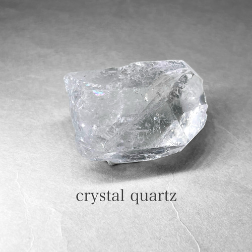 brazil crystal quartz / ブラジル産水晶原石2 グロス・透明度AA