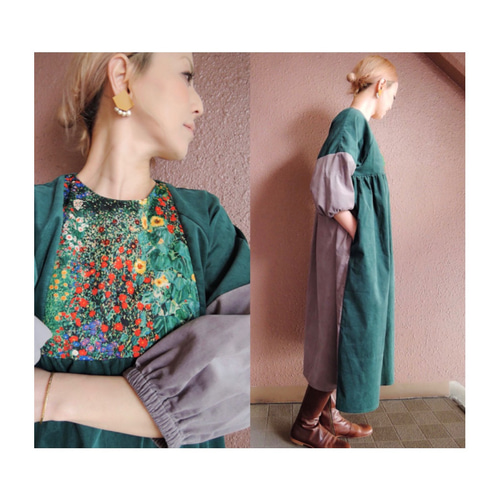 RATA❤️長さ選べる❤️特別な目を惹く刺繍素材❤️サラリとcotton素材