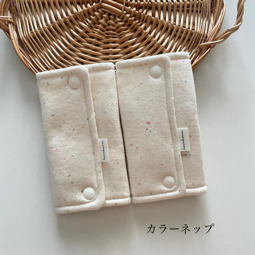 new⸝⋆】ふんわり抱っこ紐よだれカバー スタイ・よだれかけ haruhana 