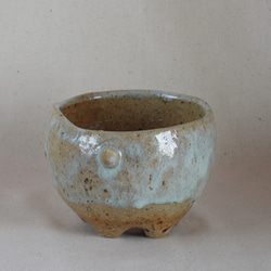 つの陶製植木鉢 3枚目の画像