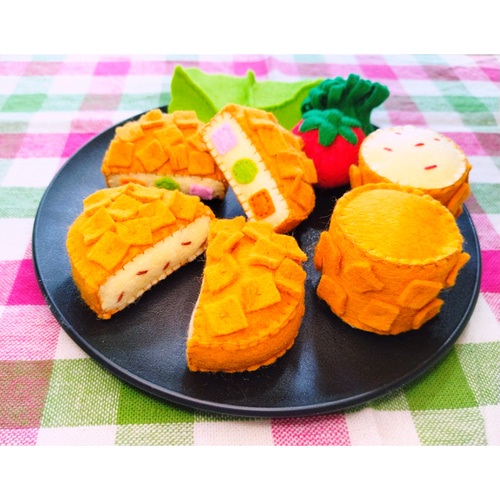 フェルトおままごと・heyco公式アカウント01　18点 フェルトおままごと・heyco公式アカウント01 18点 フェルトおままごと