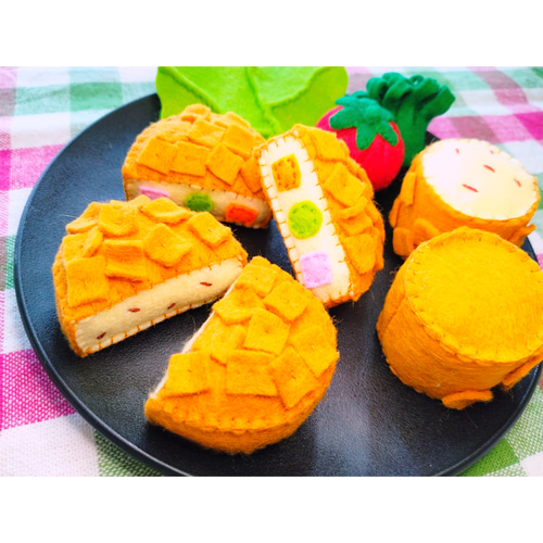 フェルトおままごと コロッケ屋さん♪コロッケ6個セット おもちゃ