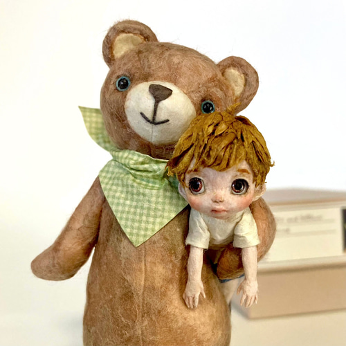 専用様✨コイン＆祈り和紙人形 和紙人形 ミニチュアドール 『主と従が逆!?』 その他置物 のこり