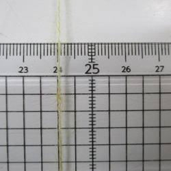 1/13番手　モヘア55%　メランジ染絣ミモザ380g　R19 4枚目の画像