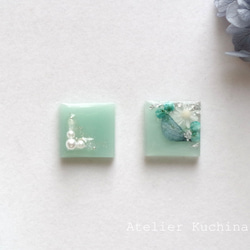 青山葵/レジンピアス20点 青山葵/レジンピアス20点