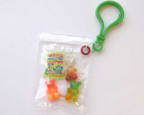 くまグミのシャカシャカなキャンディバッグ011 キーホルダー
