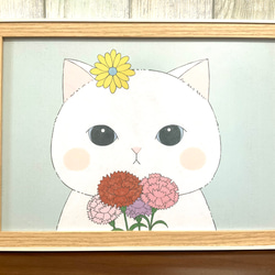 お花猫 1枚目の画像