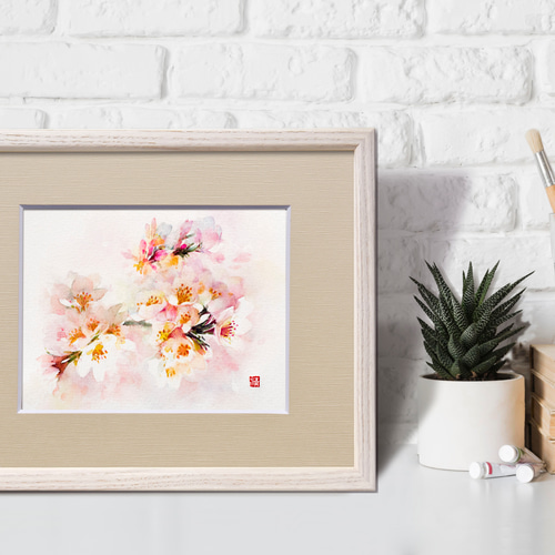 ✡️特選【原画一点物】イラストアート（額付） ✡️特選【原画一点物】イラストアート（額付） 【公式通販】