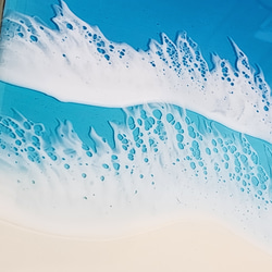 限定‼️海のアートボード 波 海 レジン アート ビーチ 3枚目の画像