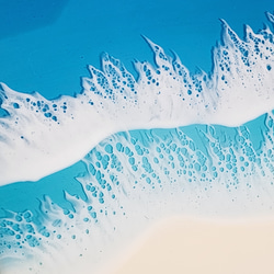 限定‼️海のアートボード 波 海 レジン アート ビーチ 7枚目の画像