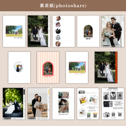【期間限定2400円】NEW プロフィールブック テンプレート  (Map)【スマホで簡単！】 10枚目の画像