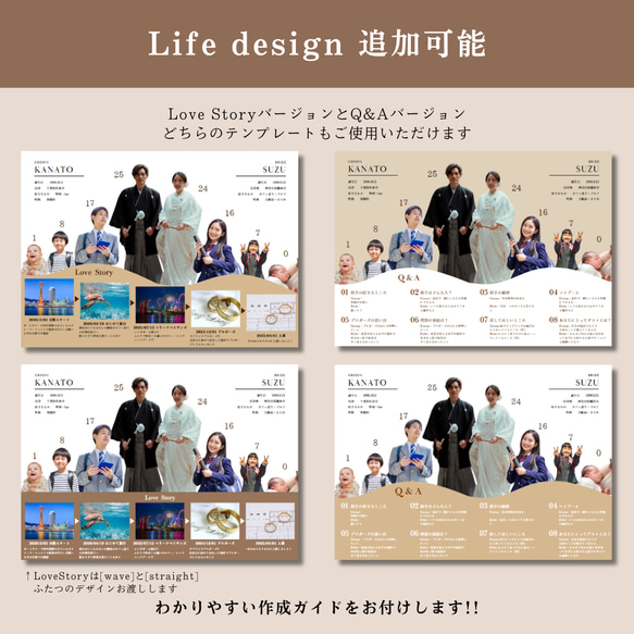 【期間限定2400円】NEW プロフィールブック テンプレート  (Map)【スマホで簡単！】 3枚目の画像