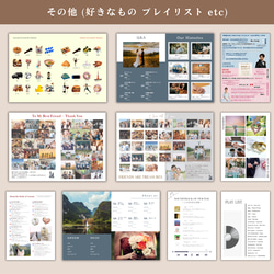 【期間限定2400円】NEW プロフィールブック テンプレート  (Map)【スマホで簡単！】 8枚目の画像