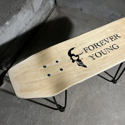 スケートボード　スケボー　テーブル　椅子　イス　チェア　ベンチ　サイドテーブル　コーヒーテーブル　ミニテーブル　101 4枚目の画像