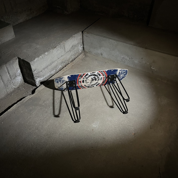 スケートボード　スケボー　テーブル　椅子　イス　チェア　ベンチ　サイドテーブル　コーヒーテーブル　ミニテーブル　101 9枚目の画像