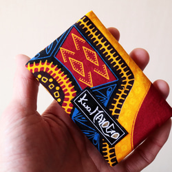 アフリカ布 カードケース(名刺入れ) CC4 1枚目の画像