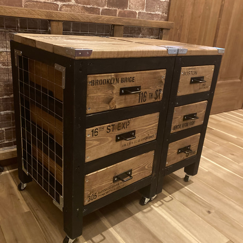 新作公開‼️男前ヴィンテージ風チェスト✨✨】 チェスト