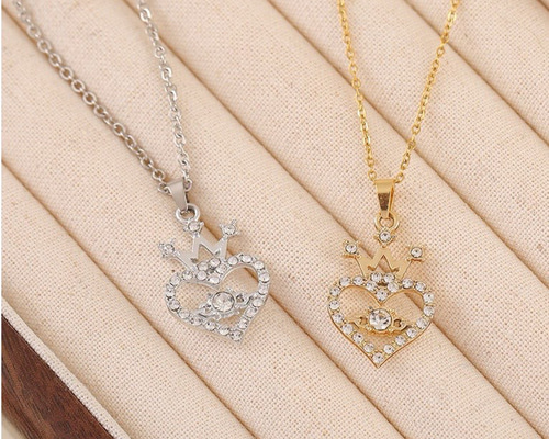 n336b【大人可愛い✧】ハートネックレス　14金仕上げ　女の子　ギフト無料 n336b【大人可愛い✧】ハートネックレス 14金仕上げ 女の子